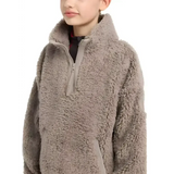 Lemieux Young Rider Tia Teddy Fleece Ash 7-8 Years Ash Jumpers & Hoodies