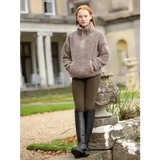 Lemieux Young Rider Tia Teddy Fleece Ash 7-8 Years Ash Jumpers & Hoodies