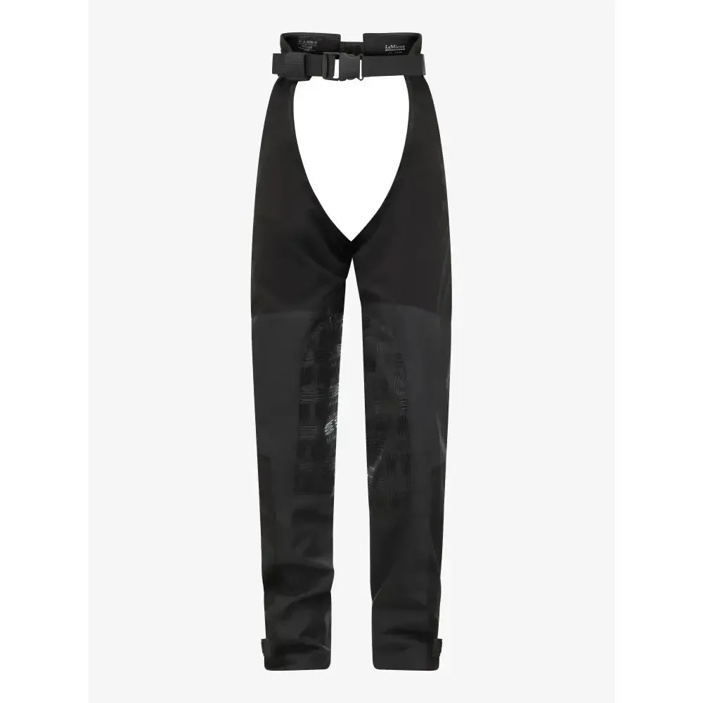 LeMieux Young Rider Waterproof Chaps Black 9-10 Years Over Trousers