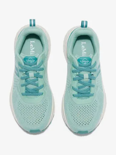 LeMieux Youth Trax-Lite Trainer Aqua Aqua UK Child Shoe 1 Footwear
