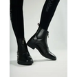 LeMieux Zip Paddock Boot Black Black UK3 Short Riding Boots