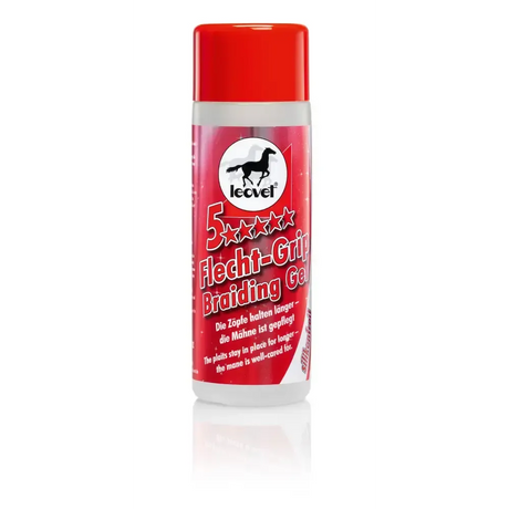 Leovet 5 Star Braiding Gel For Plaits 200ml Plaiting Gels