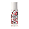 White and silver spray bottle with red accents labeled leovet power phaser roll on for insect protection by swiss institute