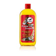 Yellow leovet power shampoo bottle with red cap and chamomile for light hair labeled power shampoo pale