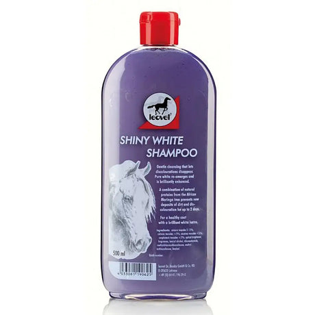 Leovet Shiny White Shampoo 500ml Horse Shampoos Barnstaple Equestrian Supplies