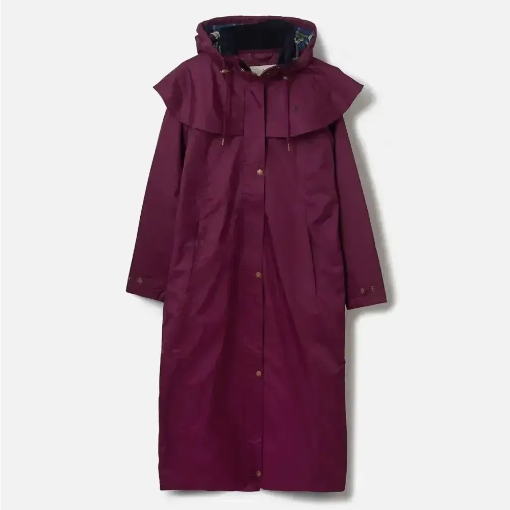 Lighthouse Outback Full Length Waterproof Raincoat Plum 6 Outdoor Coats & Jackets