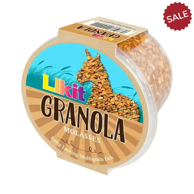Likit Granola Multigrain Molasses Single Horse Treats