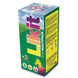 Green and yellow cardboard box of likit multipack rope refill x 3 with colorful fruit flavors for horse licks