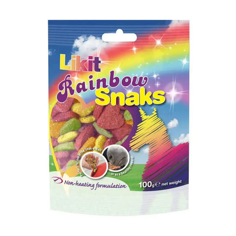 Likit Rainbow Snaks 100g Horse Treats Barnstaple Equestrian Supplies