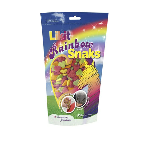 Likit Rainbow Snaks 100g Horse Treats Barnstaple Equestrian Supplies