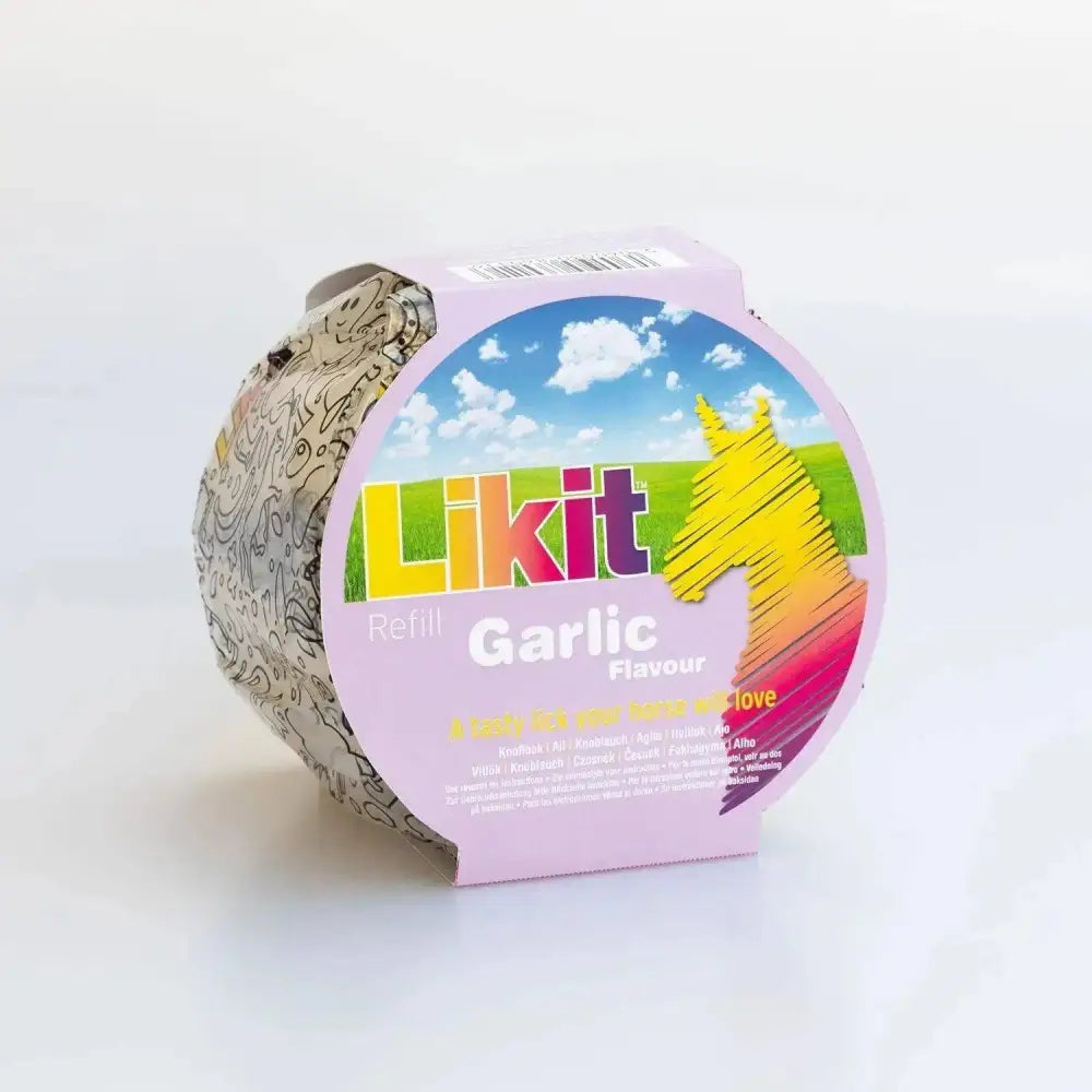 Likit Treats Rope Refill 650g x 12 Bulk Buy Garlic Horse Licks Barnstaple Equestrian Supplies