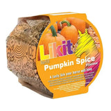 Likit treats rope refill 650g bulk pack in vibrant orange pumpkin spice flavor with playful halloween-themed design