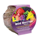 Purple and yellow packaged likit treats rope refill with mouth-wateringly tasty wild berries flavor 650g bulk buy