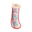 Red-trimmed lincoln christmas stocking filled with festive holiday treats perfect for christmas horse bix fans
