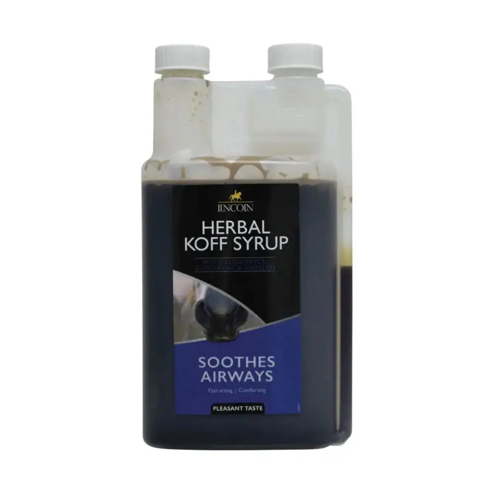 Lincoln Herbal Koff Syrup 1 Litre Horse Supplements Barnstaple Equestrian Supplies