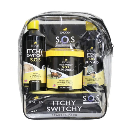 Lincoln Itchy Switchy S.O.S. Starter Pack Sweet Itch Barnstaple Equestrian Supplies