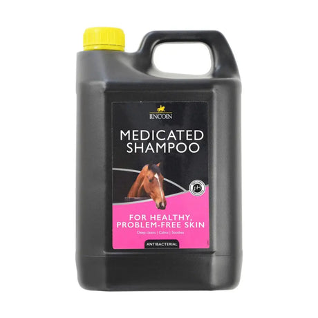 Lincoln Medicated Shampoo 4 Litre Medicated Shampoos Barnstaple Equestrian Supplies