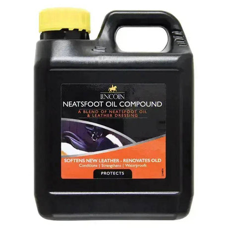 Lincoln Neatsfoot Oil Compound 1 Litre Lincoln Tack Care Barnstaple Equestrian Supplies