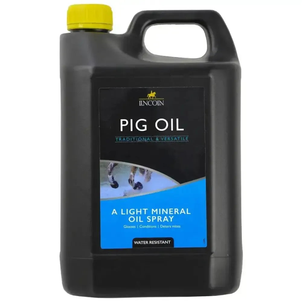 Lincoln Pig Oil Spray 4 Litre Coat Shines