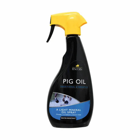 Lincoln Pig Oil Spray 500ml Lincoln Shampoos & Conditioners Barnstaple Equestrian Supplies