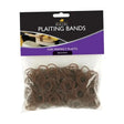 Lincoln Plaiting Bands Brown Plaiting Bands