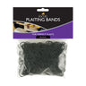 Lincoln Plaiting Bands x-20-Black 