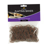 Lincoln Plaiting Bands x-20-Brown 