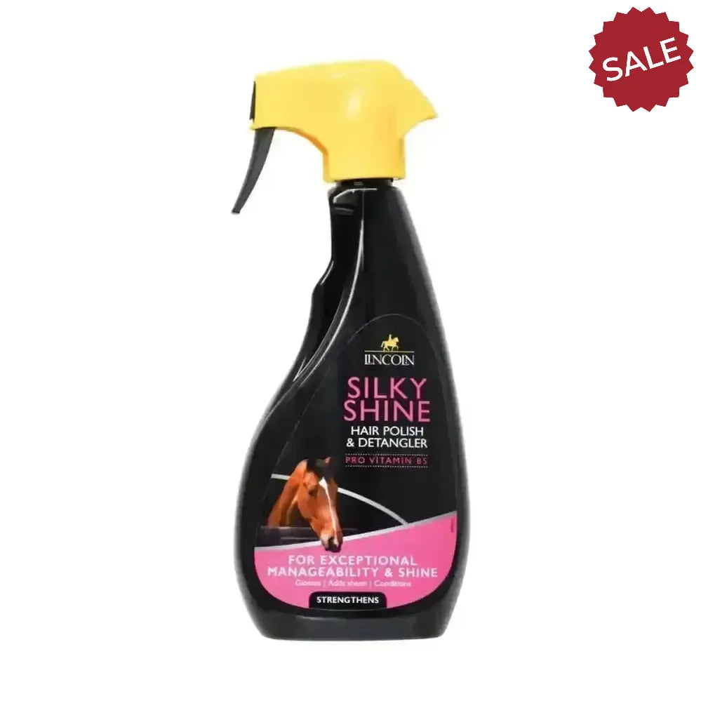 Lincoln Silky Shine Hair Polish and Detangler 500 ml Mane & Tail Detanglers