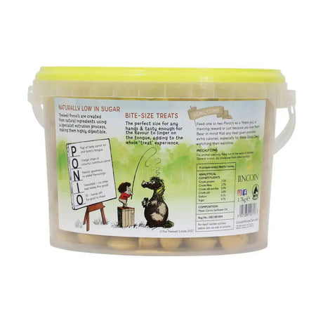 Lincoln Thelwell Ponio Treats 150g Lincoln Horse Licks Treats and Toys Barnstaple Equestrian Supplies