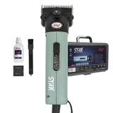 Lister star mains efficient clipper light green and black electric pet clipper with adjustable comb attachment