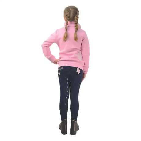 Little Unicorn Jacket by Little Rider Candy Pink/Navy 3-4 Years Outdoor Coats & Jackets Barnstaple Equestrian Supplies