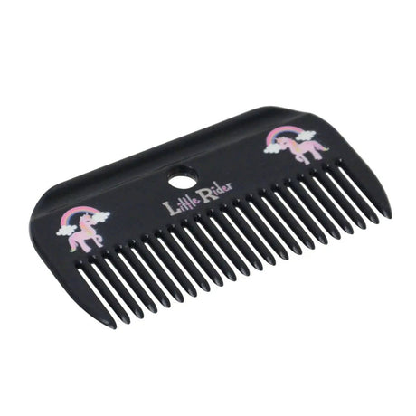 Little Unicorn Mane Comb by Little Rider Navy/Pink 9.5 x 5.3cm HY Equestrian Brushes & Combs Barnstaple Equestrian Supplies