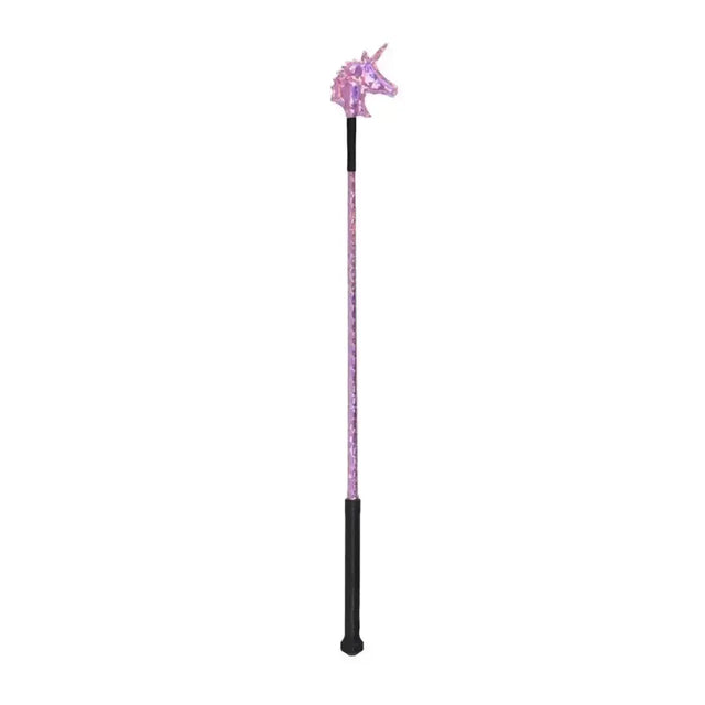 Little Unicorn Shimmer Riding Whip By Elico Mixed Whips & Canes