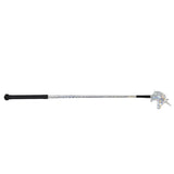 Little Unicorn Shimmer Riding Whip by Little Rider Silver Riding Crops & Whips