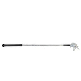 Little Unicorn Shimmer Riding Whip by Little Rider Silver Riding Crops & Whips