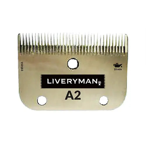 Liveryman A2 Clipper Blades Set Cutter & Comb Fine 1.5mm Clipper Blades