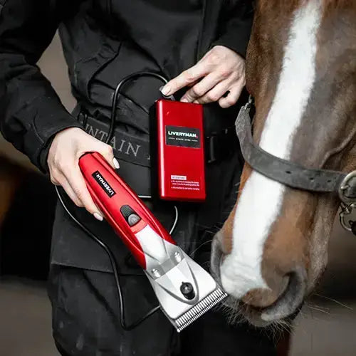 Liveryman Black Beauty Clipper - With Battery Pack Horse Clippers