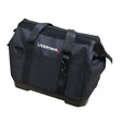 Black liveryman clipper bag with reinforced straps and durable fabric exterior for secure tool storage