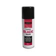 Liveryman clipper blade cleaner in a 200ml white aerosol can with black cap and red branding for clipper blades