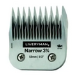 Liveryman Clipper Blades Snap-On A5 Narrow Narrow 3/4 Skip Tooth Clipper Blades