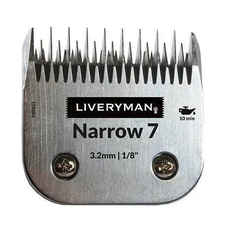 Liveryman Clipper Blades Snap-On A5 Narrow Narrow 7 Skip Tooth Clipper Blades