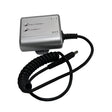 Silver liveryman harmony plus battery pack back with two labeled ports and coiled cable for powerful lithium-ion battery use