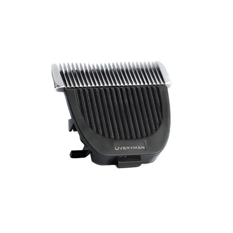 Black plastic and metal liveryman nova blades 2mm clipper guard with fine teeth for precise hair trimming at horse events