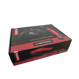 Red and black cordless liveryman phoenix horse clipper box for professional phoenix clipper use