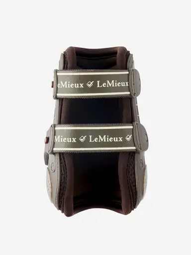 LeMieux Exo-Flex® Ankle Boot Brown/Gold Medium Brown/Gold Fetlock Boots