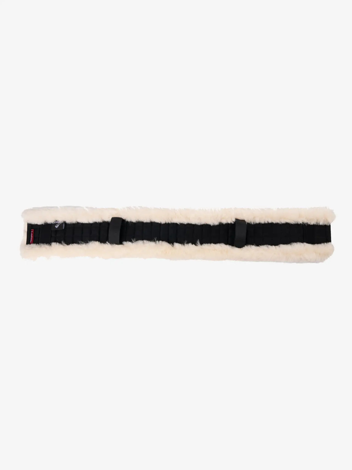 LeMieux Simuwool GP Girth Cover Black/Natural Medium Black/Natural Girth Covers