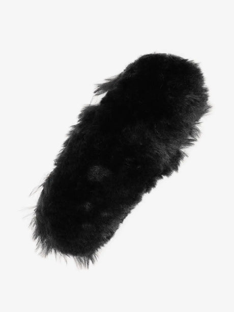 LeMieux Simuwool Chin/ Noseband Guard Black One Size Black Curb Chain Guards
