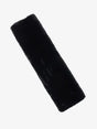 LeMieux Simuwool Dressage Slip On Girth Sleeve Black One Size Black Girth Sleeves