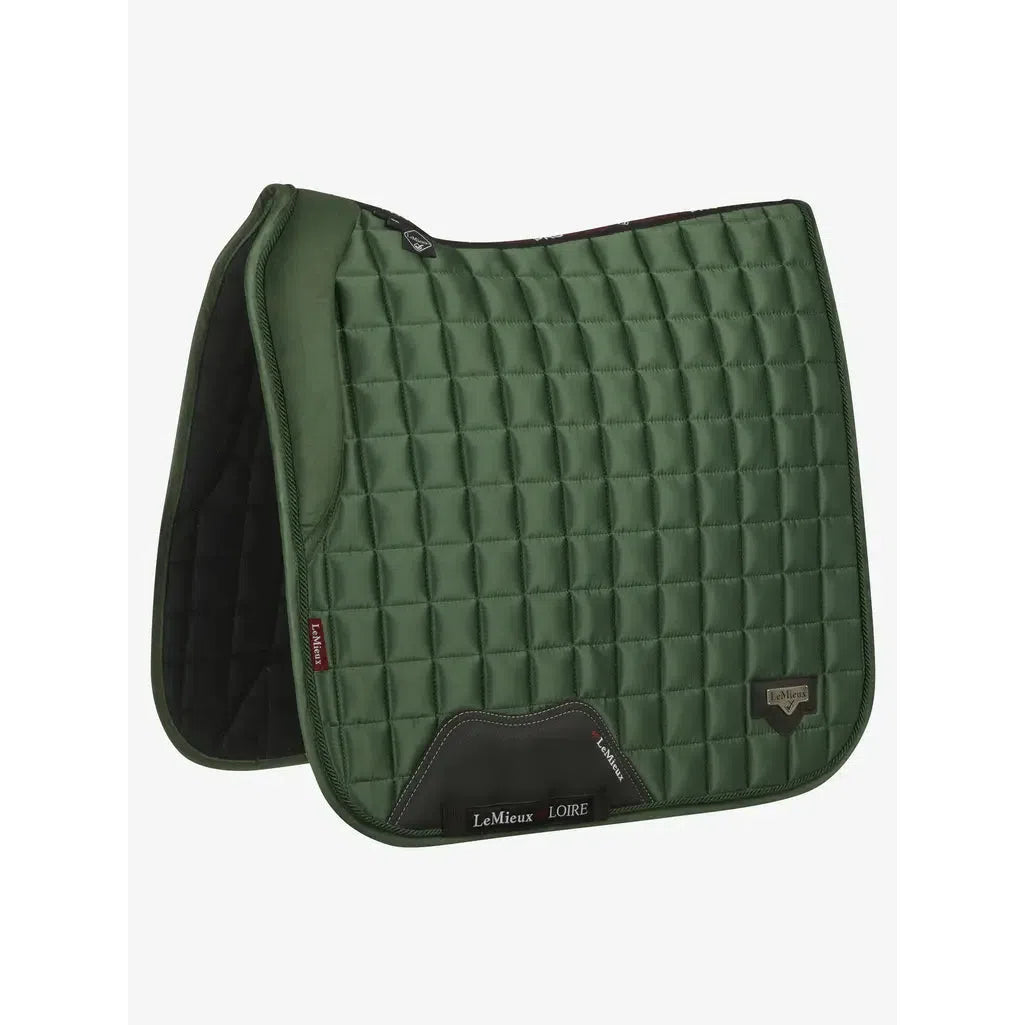 LeMieux Loire Memory Dressage Square Hunter Green