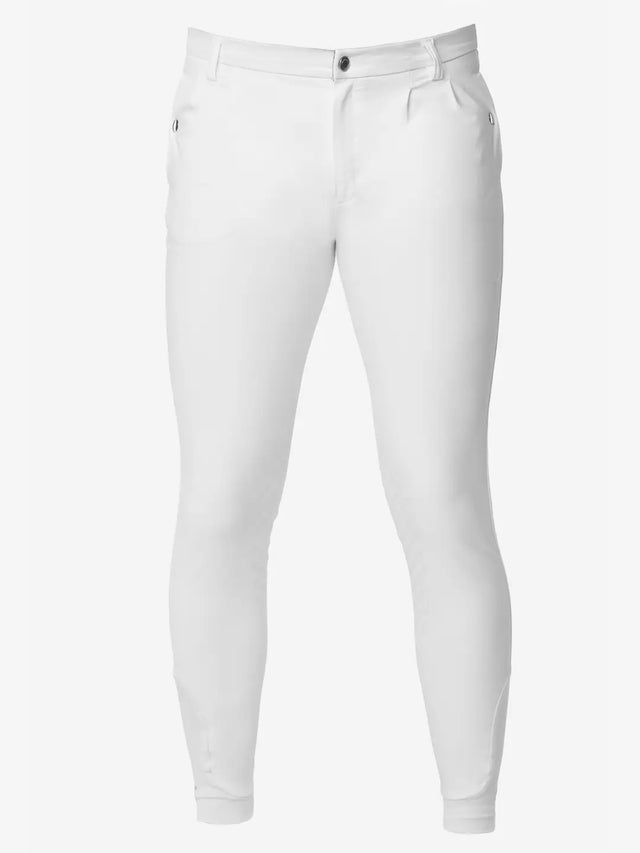 LeMieux Mens Elite Classic Pleated Breech White 28" White Breeches